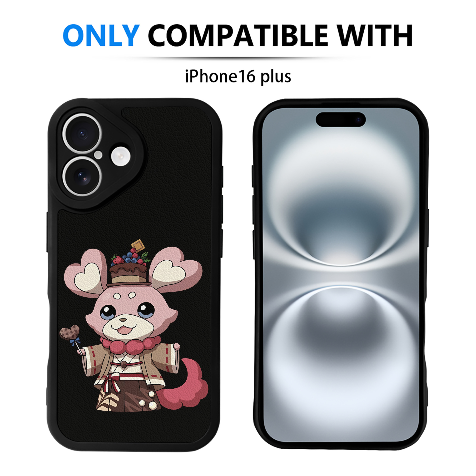 （画像用） 妖怪ウォッチ Yo-kai Watch 【iPhone 16シリーズ対応】シリコンスマホケース（レザー調） 材質：シリコン